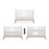 Кроватка детская из бука FOPPAPEDRETTI Bacio Bianco 60х120