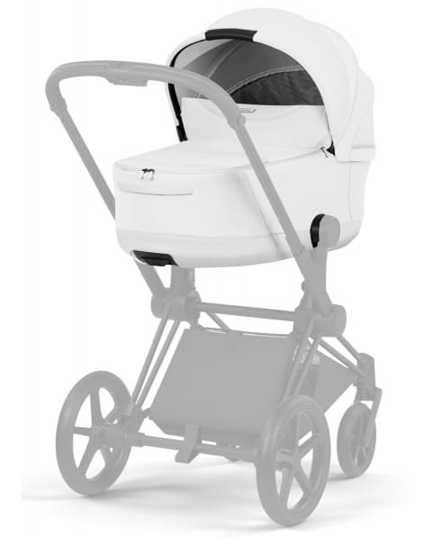 Коляска Cybex Priam V Matt Black Style Collection 2 в 1 Off White