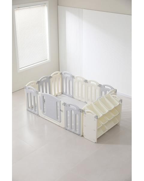 Манеж UNIX Kids Ocean 114х151 см Grey