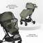 Kоляска детская прогулочная Farfello Comfy Go Comfort 2025 CG-013, оливковый