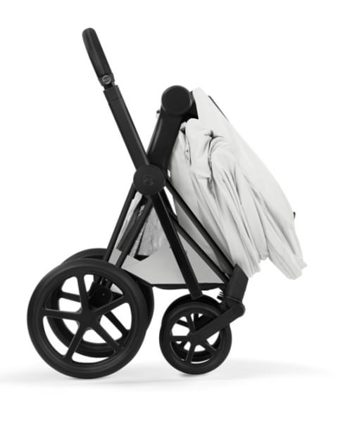 Коляска Cybex Priam V Matt Black Style Collection 2 в 1 Off White