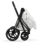 Коляска Cybex Priam V Matt Black Style Collection 2 в 1 Off White