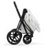 Коляска Cybex Priam V Matt Black Style Collection 2 в 1 Off White