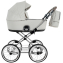 Детская коляска Roan Bass Next Classic 2.0 d14 3 в 1 с автокреслом Tutis Elo Lux EduSky Black BSNC/94/2 Marzipan/Black/руч.Cappuccino
