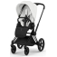Коляска Cybex Priam V Matt Black Style Collection 2 в 1 Off White