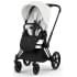 Коляска Cybex Priam V Matt Black Style Collection 2 в 1 Off White