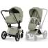 Коляска Cybex Priam V Rosegold Style Collection 2 в 1 Sage Green
