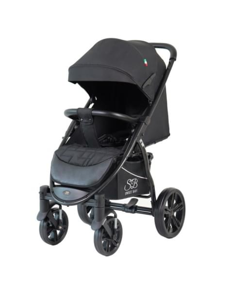 Прогулочная коляска Sweet Baby Carisma, Black (Черный)