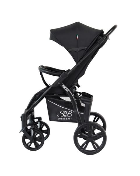 Прогулочная коляска Sweet Baby Carisma, Black (Черный)