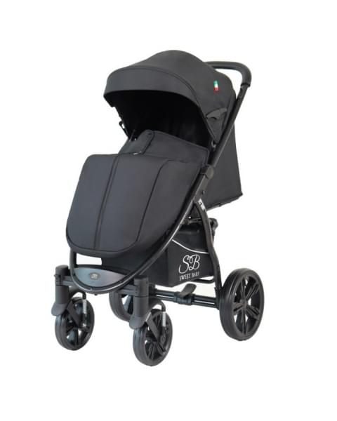 Прогулочная коляска Sweet Baby Carisma, Black (Черный)