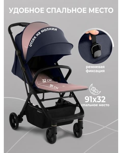 Прогулочная коляска Sweet Baby Colibri Dark Blue