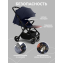 Прогулочная коляска Sweet Baby Colibri Dark Blue