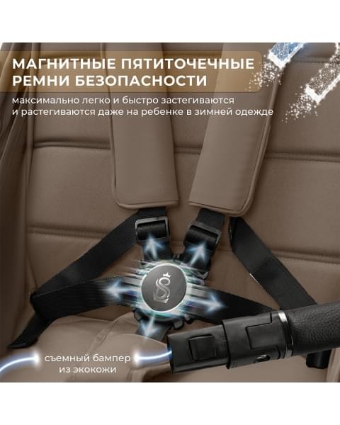 Прогулочная коляска Sweet Baby Elegante SBL S 427524 Beige