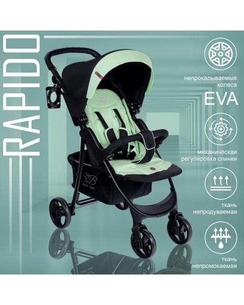 Прогулочная коляска Sweet Baby Rapido, Mint (Ментоловый)