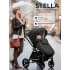 Прогулочная коляска Sweet Baby Stella Black