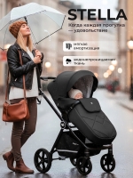 Прогулочная коляска Sweet Baby Stella Black