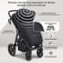 Прогулочная коляска Sweet Baby Unica Black
