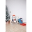 Игровой комплекс с горкой и качелями UNIX Kids Bus 171 см Red