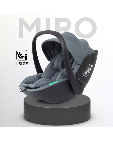 Автокресло Rant Miro с базой Isofix Graphite