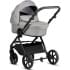 Детская коляска Tutis Leo 3 Plus 3 в 1 с автокреслом Elo Lux EduSky Black 1582068 Warm Grey
