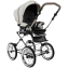 Детская коляска Roan Bass Next Classic 2.0 d14 3 в 1 с автокреслом Tutis Elo Lux EduSky Black BSNC/94/2 Marzipan/Black/руч.Cappuccino