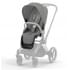Сменный чехол Seat Pack для коляски Cybex Priam IV Comfort, Mirage Grey (Серый)