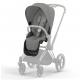 Сменный чехол Seat Pack для коляски Cybex Priam IV Comfort, Mirage Grey (Серый)