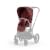 Сменный чехол Seat Pack для коляски Cybex Priam IV Fashion Collection, FE Rockstar (Красный с принтом)