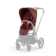 Сменный чехол Seat Pack для коляски Cybex Priam IV Fashion Collection, FE Rockstar (Красный с принтом)