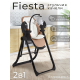 Стульчик для кормления - Электрокачели Sweet Baby Fiesta Black Beige
