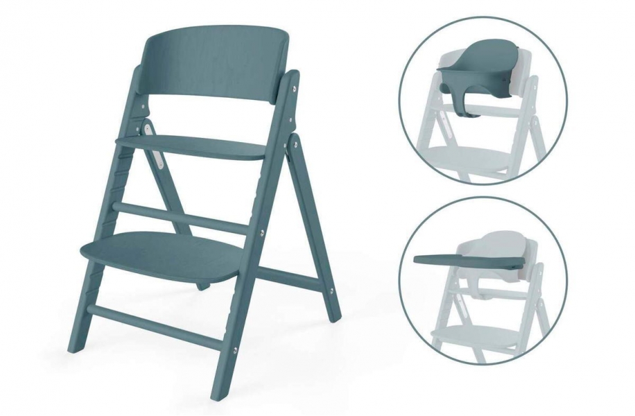 Стульчик для кормления Cybex Click & Fold 3 в 1 Stone Blue