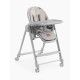 Стульчик для кормления Happy Baby Berny Lux, Grey New (Серый)
