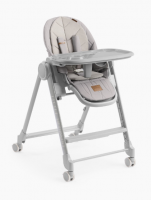 Стульчик для кормления Happy Baby Berny Lux, Grey New (Серый)