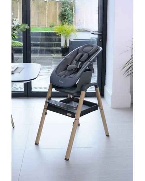 Стульчик для кормления Tutti Bambini Nova, Grey / Oak 611010/3590B (Серый / Дуб)