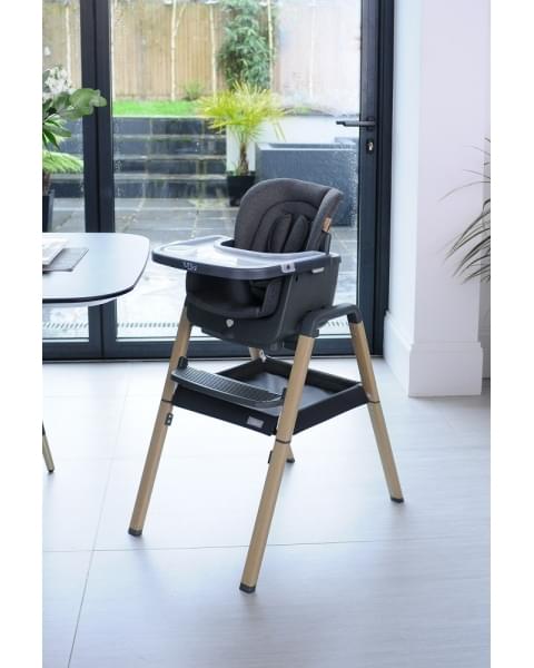 Стульчик для кормления Tutti Bambini Nova, Grey / Oak 611010/3590B (Серый / Дуб)