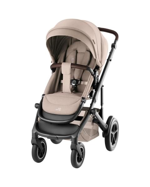 Детская коляска 3 в 1 Britax Roemer Smile 5Z Style и автокресло Baby-Safe Core Space Black Teak