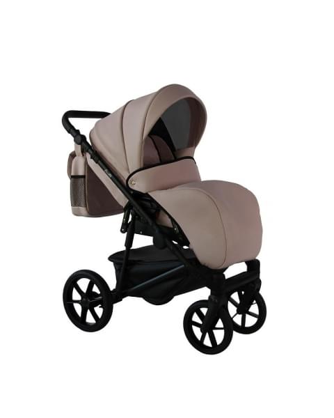 Детская коляска Sevillababy Tisso 2 в 1 пудровый экокожа