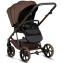 Детская коляска Tutis Viva 6 Plus Essential 3 в 1 с автокреслом Elo Lux EduSky Black 1612067 Espresso