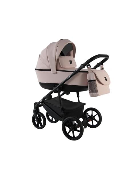 Детская коляска Sevillababy Tisso 2 в 1 пудровый экокожа