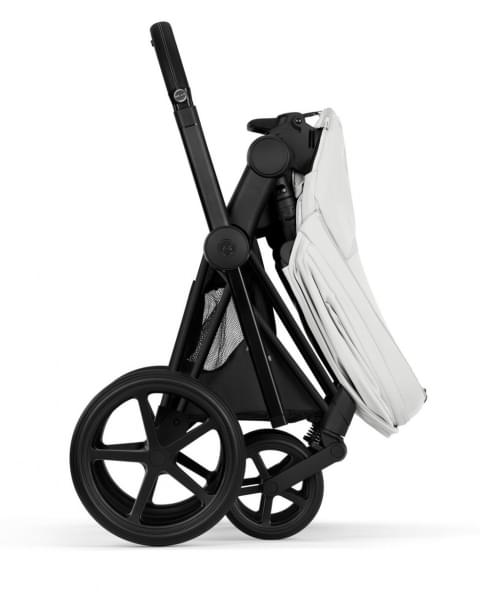 Коляска Cybex Priam V Matt Black Style Collection 2 в 1 Off White