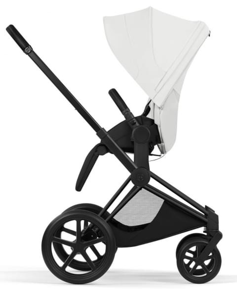 Коляска Cybex Priam V Matt Black Style Collection 2 в 1 Off White