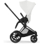 Коляска Cybex Priam V Matt Black Style Collection 2 в 1 Off White