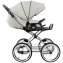 Детская коляска Roan Bass Next Classic 2.0 d14 3 в 1 с автокреслом Tutis Elo Lux EduSky Black BSNC/94/2 Marzipan/Black/руч.Cappuccino
