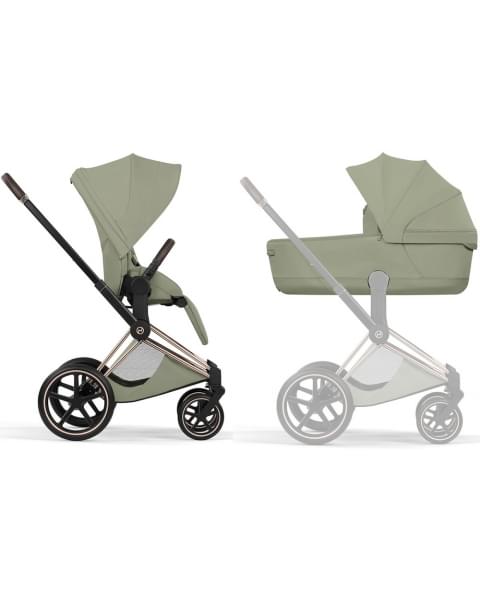 Коляска Cybex Priam V Rosegold Style Collection 2 в 1 Sage Green