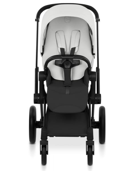 Коляска Cybex Priam V Matt Black Style Collection 2 в 1 Off White