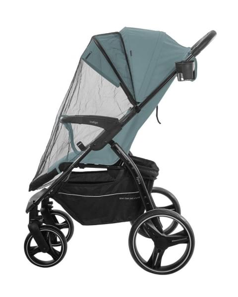 Детская прогулочная коляска Indigo Epica XL зеленый