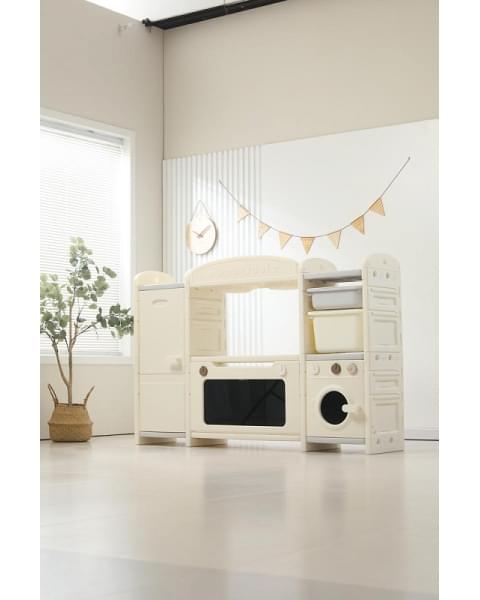 Кухня детская UNIX Kids Cook & Store 2 ящика Grey