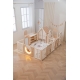 Манеж UNIX Kids DeLuxe House&Storage Camel, 150 x 180 см с игровыми аксессуарами