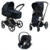 Коляска 3 в 1 Cybex Priam III Jewels of Nature шасси Chrome Black, Jewels of Nature (Темно-синий)