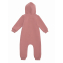 Комбинезон детский Amarobaby Mono футер с начесом розовый 62